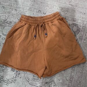 STAUD - Sweatsuit Set in Terra (Shorts)